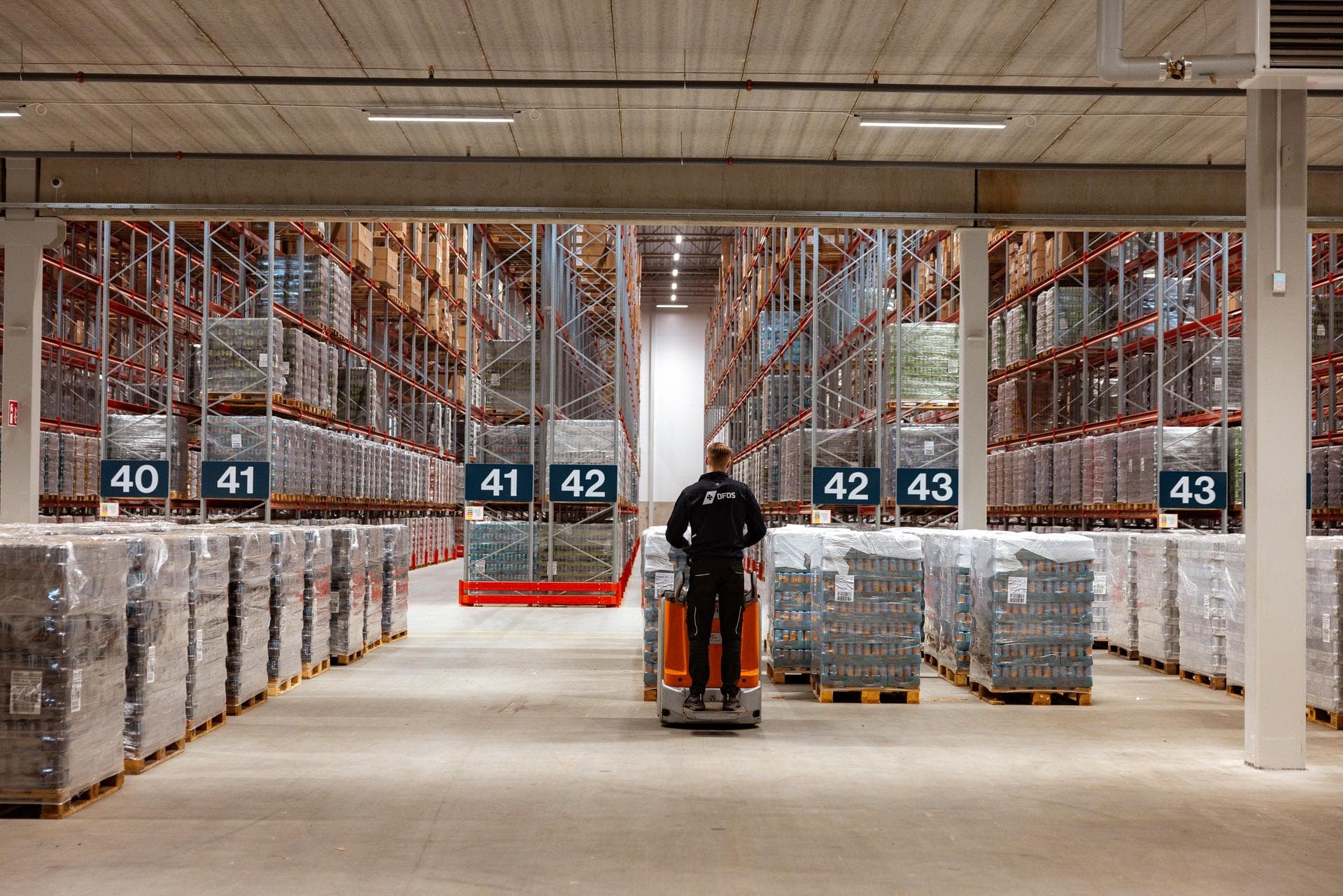 Warehouse Interior, tug master