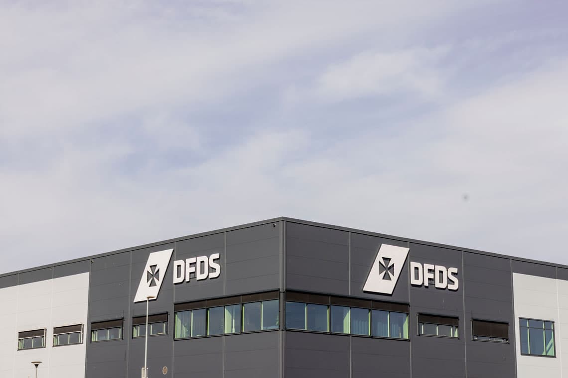 A DFDS warehouse.