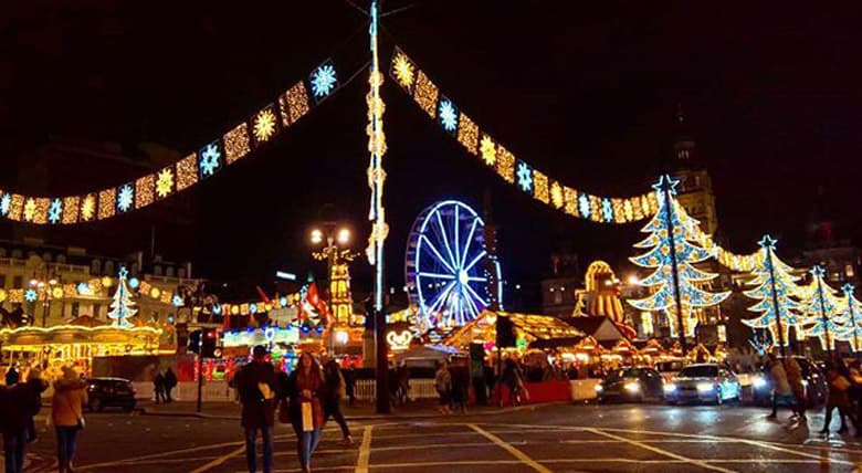 Glasgow kerstmarkt