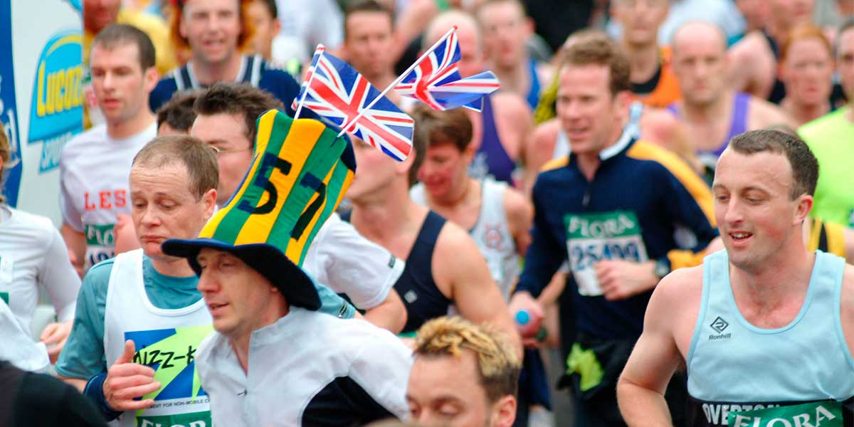 Coureurs du Marathon de Londres