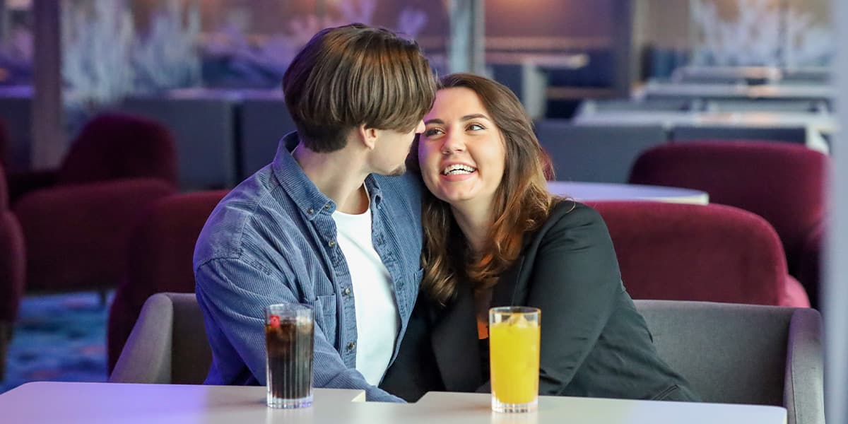 couple at Navigator's bar