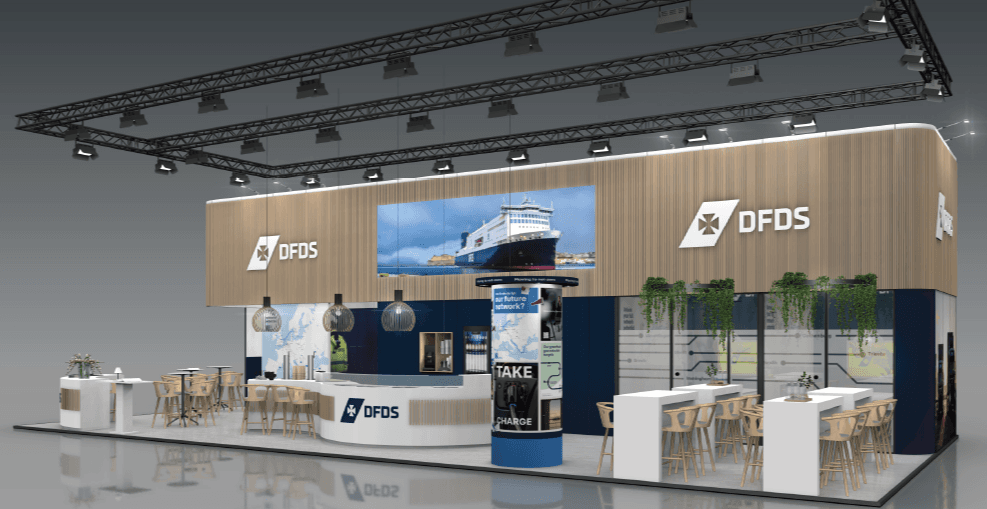 Munich fair stand, image