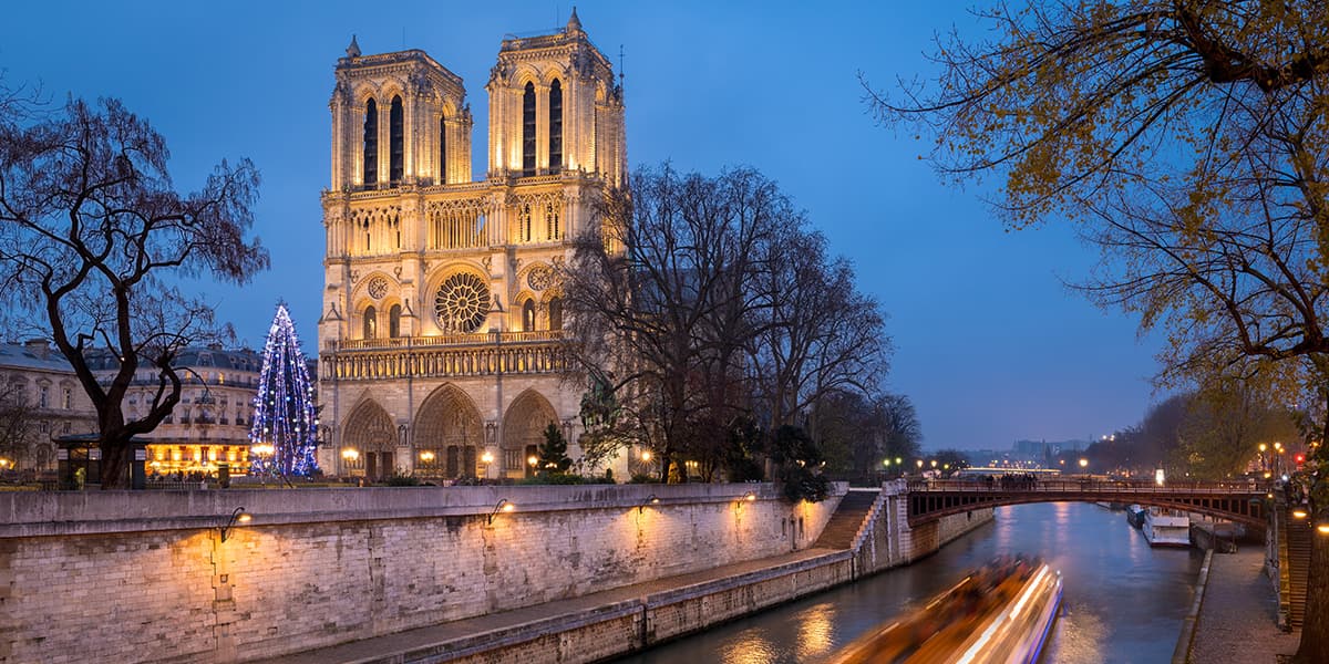 Notre Dame at Christmas