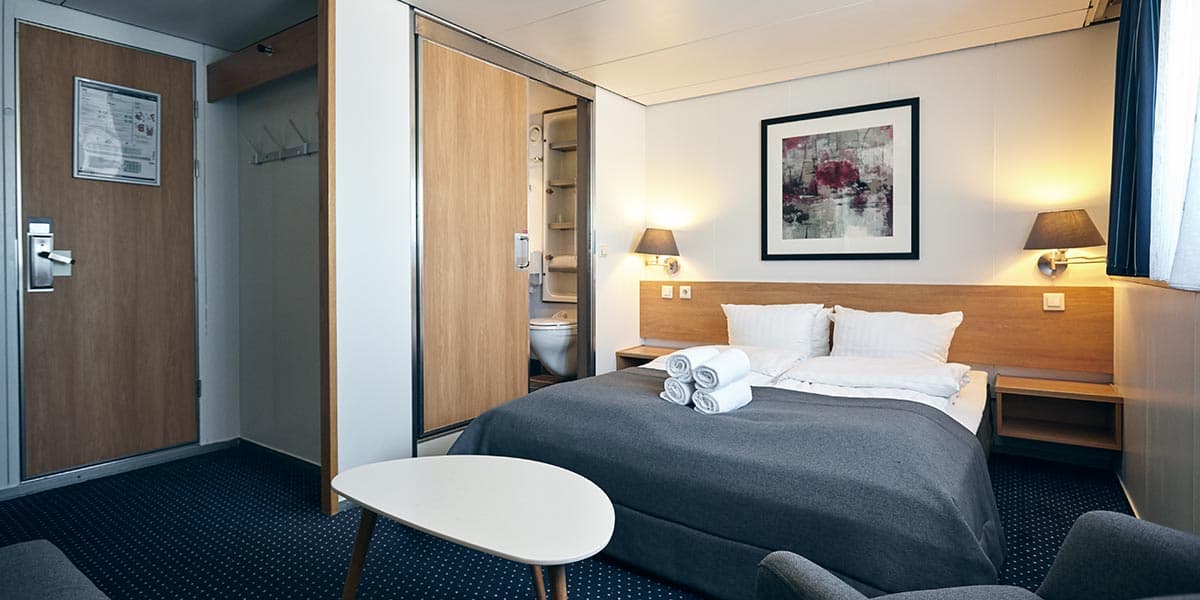Commodore Cabin Onboard Newcastle-Amsterdam