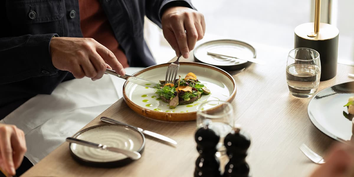 Savour delicious onboard dining