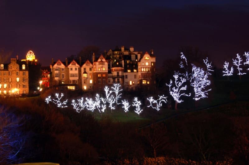 Edinburgh kerstmarkt