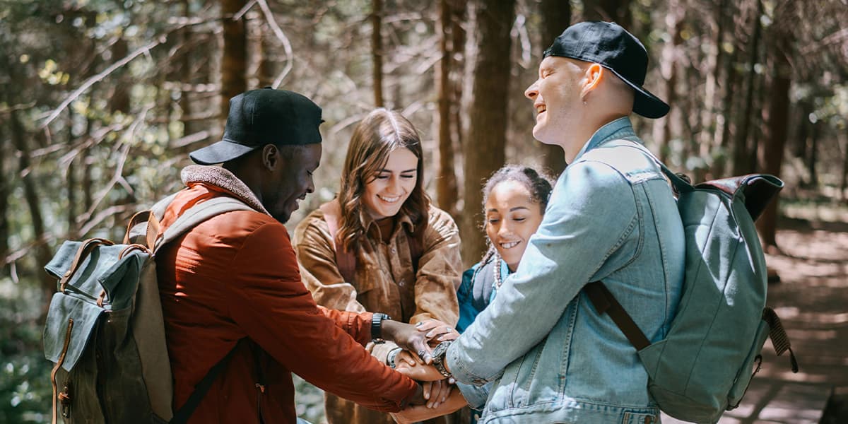 Friends in the Black Forest, Germany