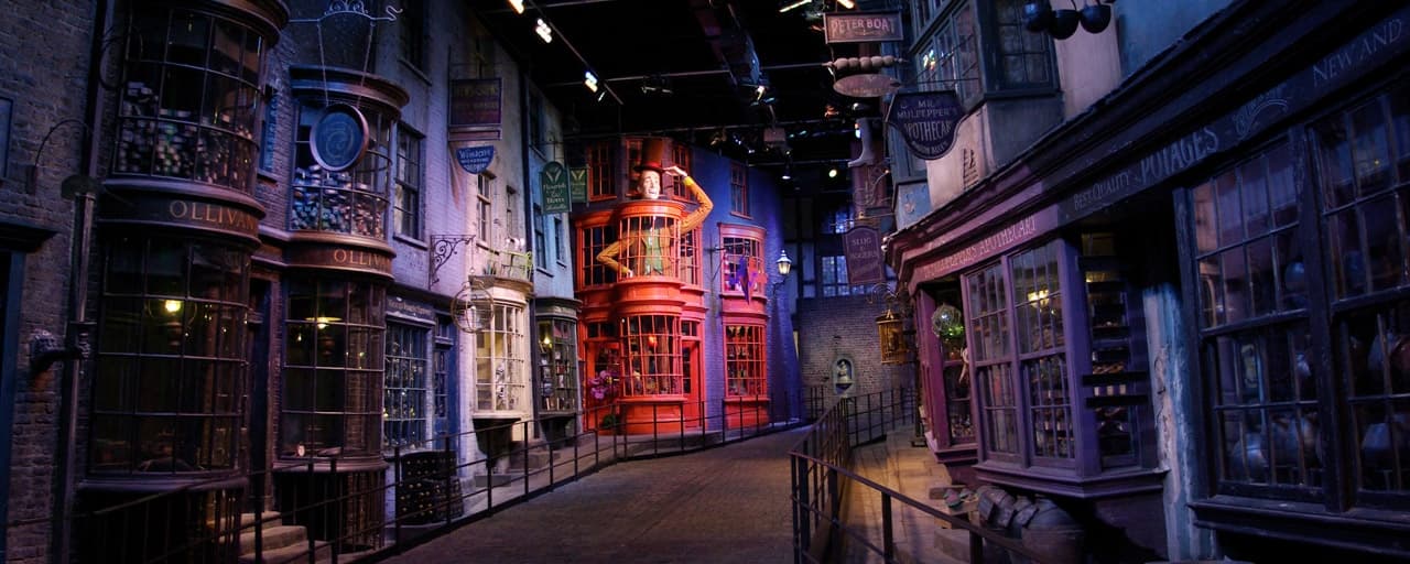 De Wegisweg in de Warner Bros Studios