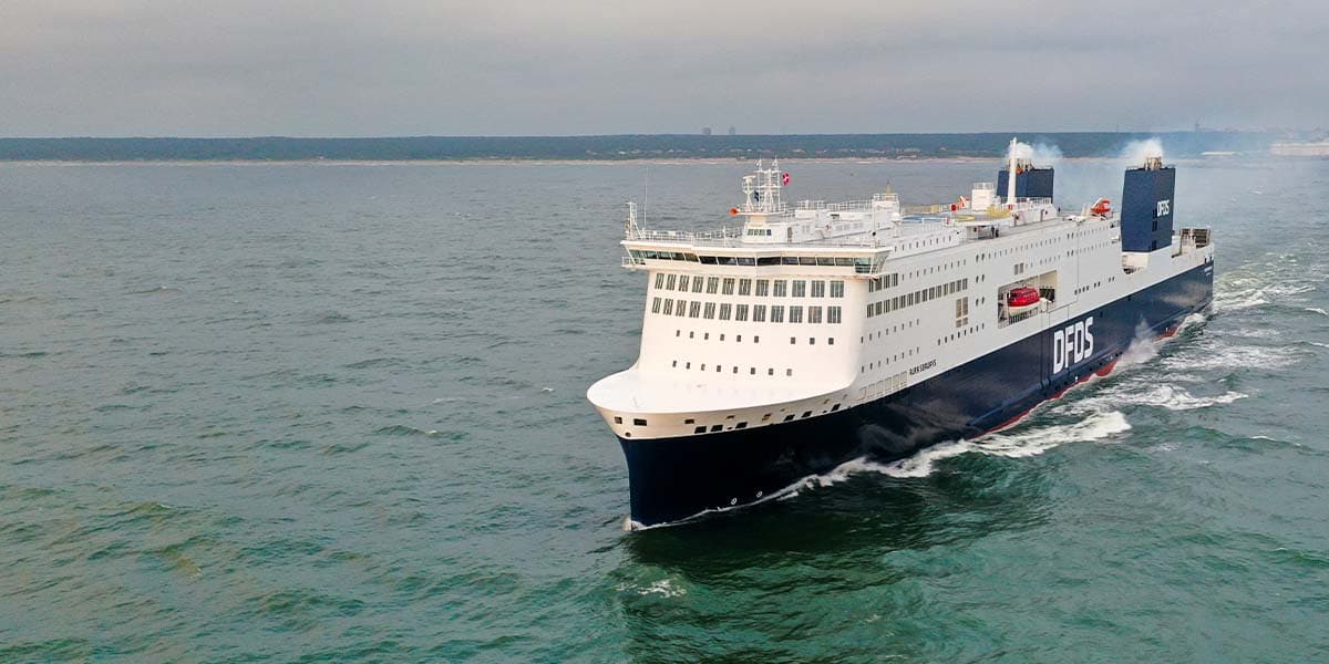 DFDS Ferry in Baltics Hero
