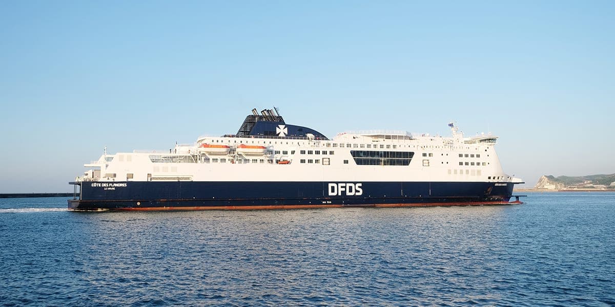 El barco DFDS Cote des Flandres